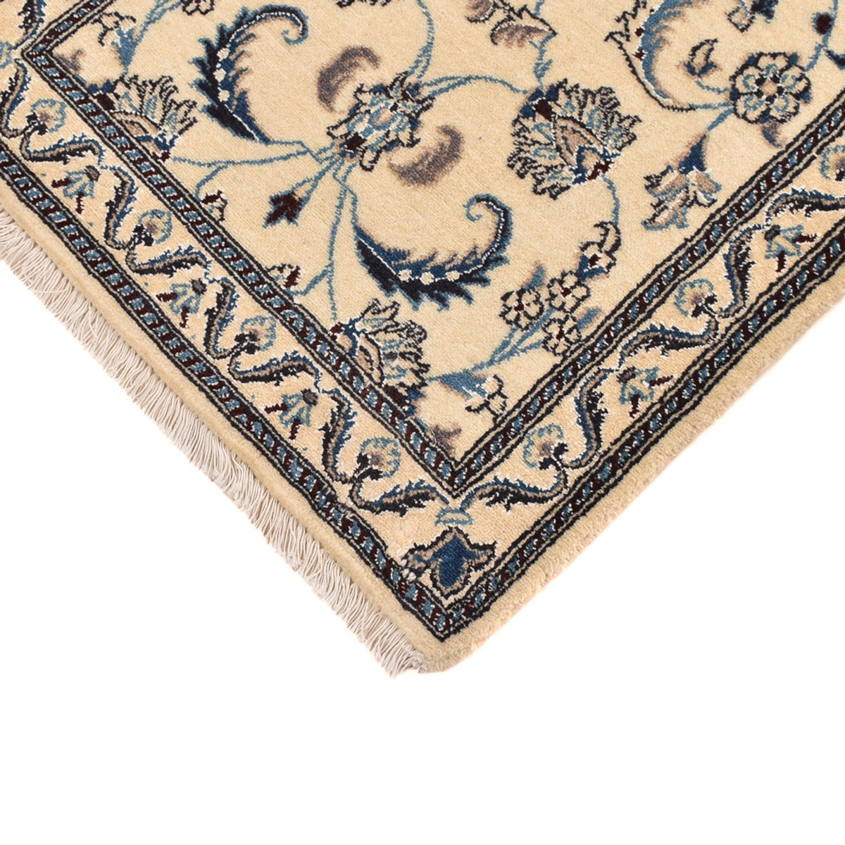 Løber Persisk tæppe - Nain - Royal - 199 x 60 cm - beige