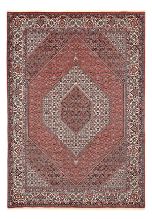 Persisk tæppe - Bijar - 292 x 205 cm - rust