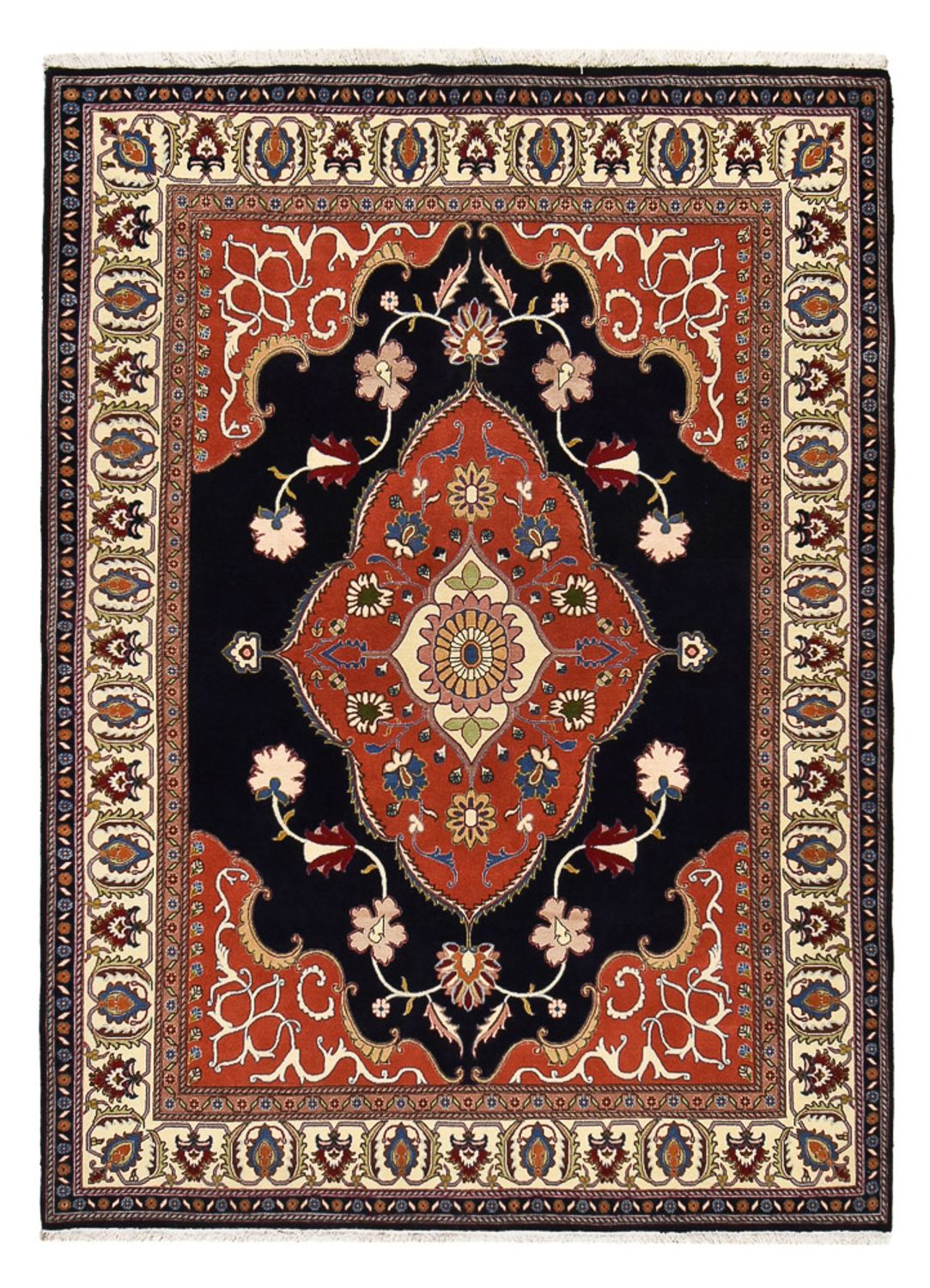 Gabbeh-tæppe - Kashkuli Persisk - 235 x 175 cm - mørkeblå
