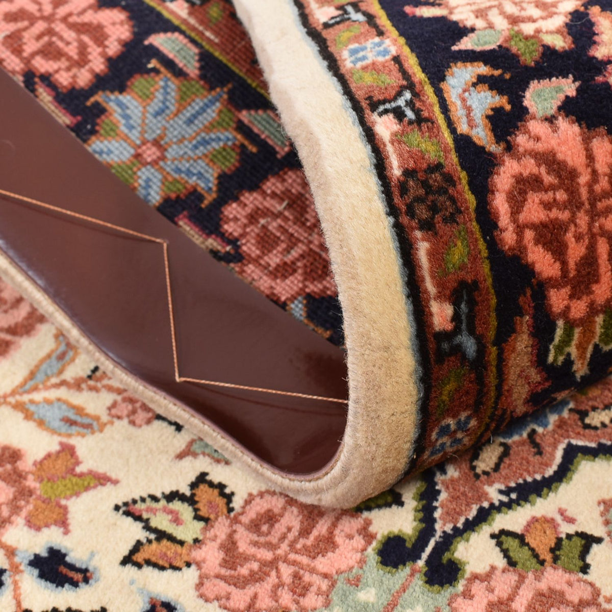 Persisk tæppe - Ghom - 120 x 70 cm - flerfarvet