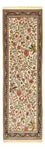 Løber Persisk tæppe - Ghom - Royal - 203 x 63 cm - lys beige