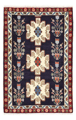 Gabbeh-tæppe - Kashkuli Persisk - 131 x 83 cm - flerfarvet