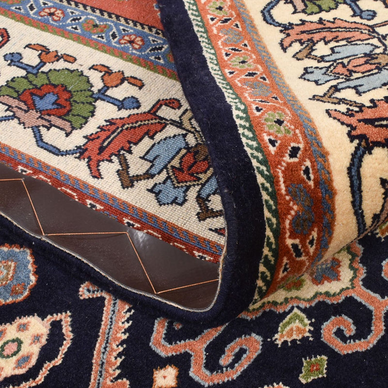 Gabbeh-tæppe - Kashkuli Persisk - 233 x 169 cm - mørkeblå