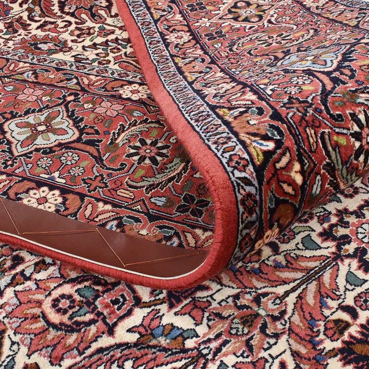 Persisk tæppe - Bijar - 344 x 255 cm - rust