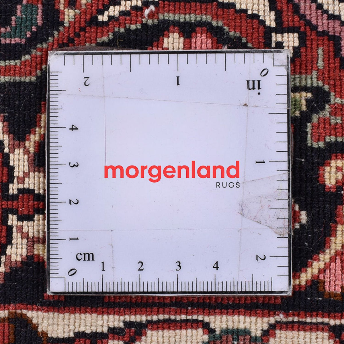 Persisk tæppe - Bijar særlig form - 358 x 302 cm - rust