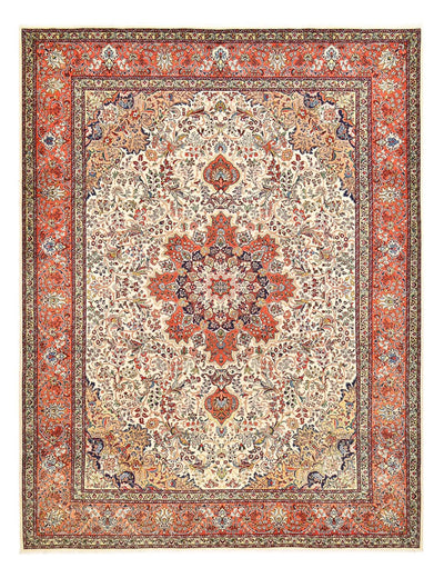 Tabriz - 40 Raj Tæppe 300x385cm - Persisk tæppe - rust