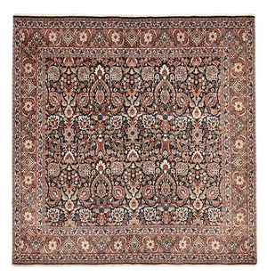 Persisk tæppe - Bijar firkantet  - 210 x 210 cm - rust