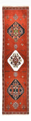 Løber Gabbeh-tæppe - Kashkuli Persisk - 197 x 54 cm - rød