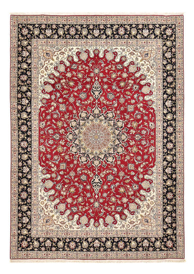 Tabriz - 50 Raj Tæppe 250x357cm - Persisk tæppe - rød