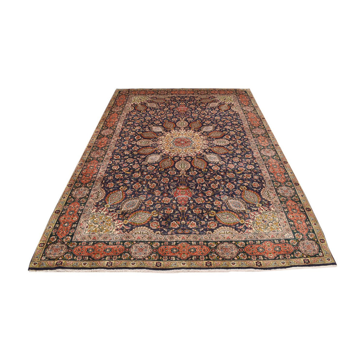 Persisk tæppe - Tabriz - Royal - 300 x 196 cm - rust