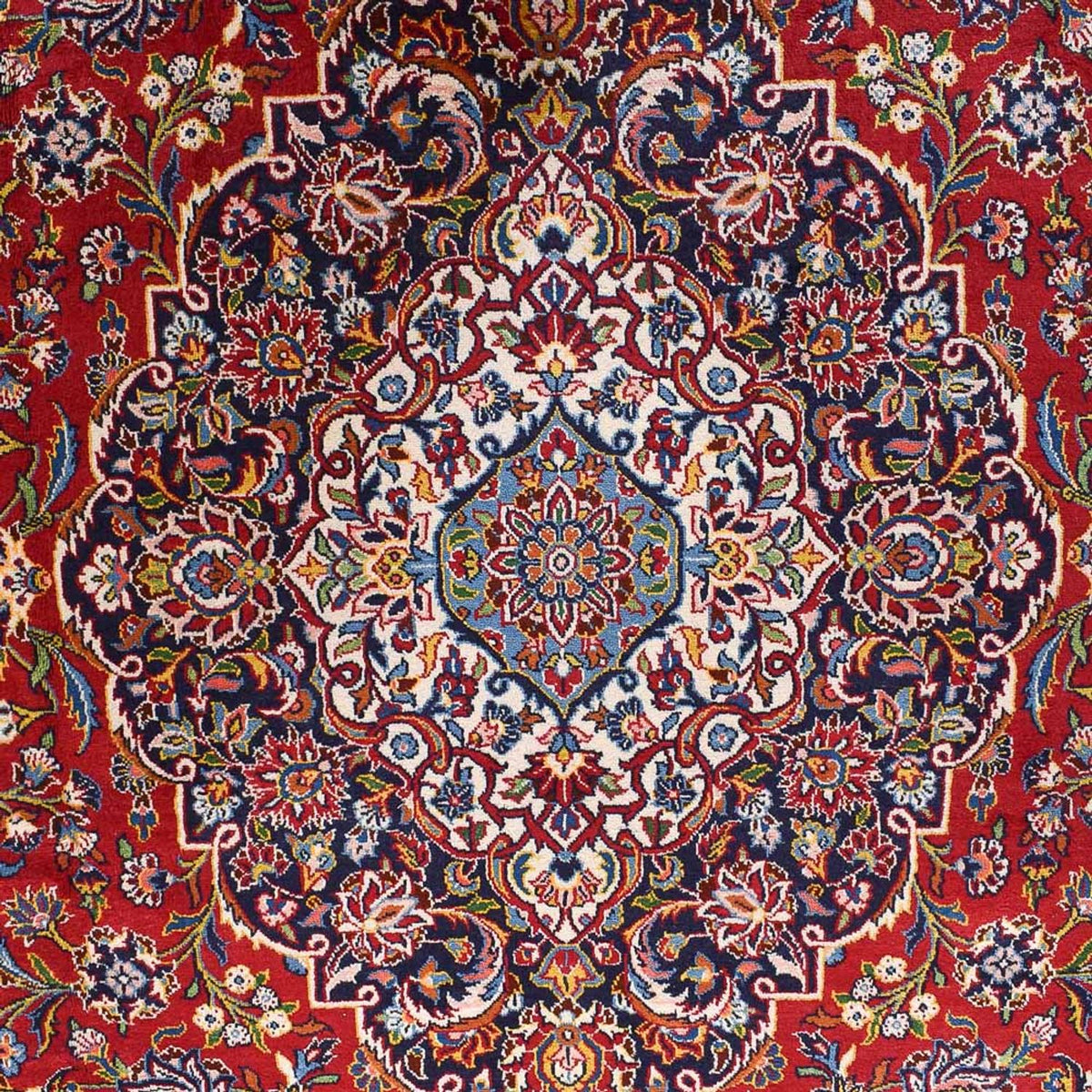 Persisk tæppe - Keshan - Royal - 452 x 300 cm - rød