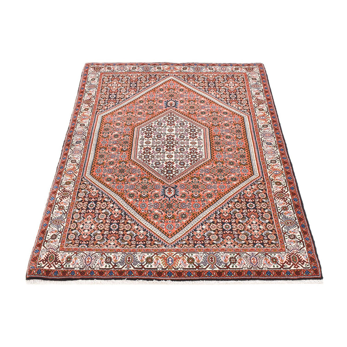 Persisk tæppe - Bijar - 180 x 116 cm - rust