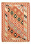 Kelim-tæppe - orientalsk - 148 x 105 cm - flerfarvet