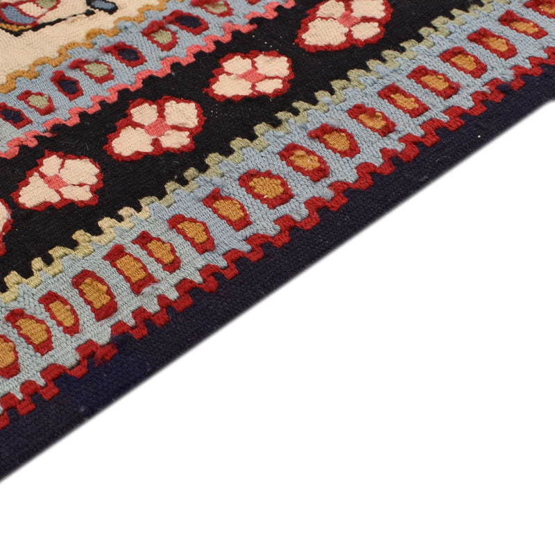 Kelim-tæppe - orientalsk - 125 x 70 cm - flerfarvet