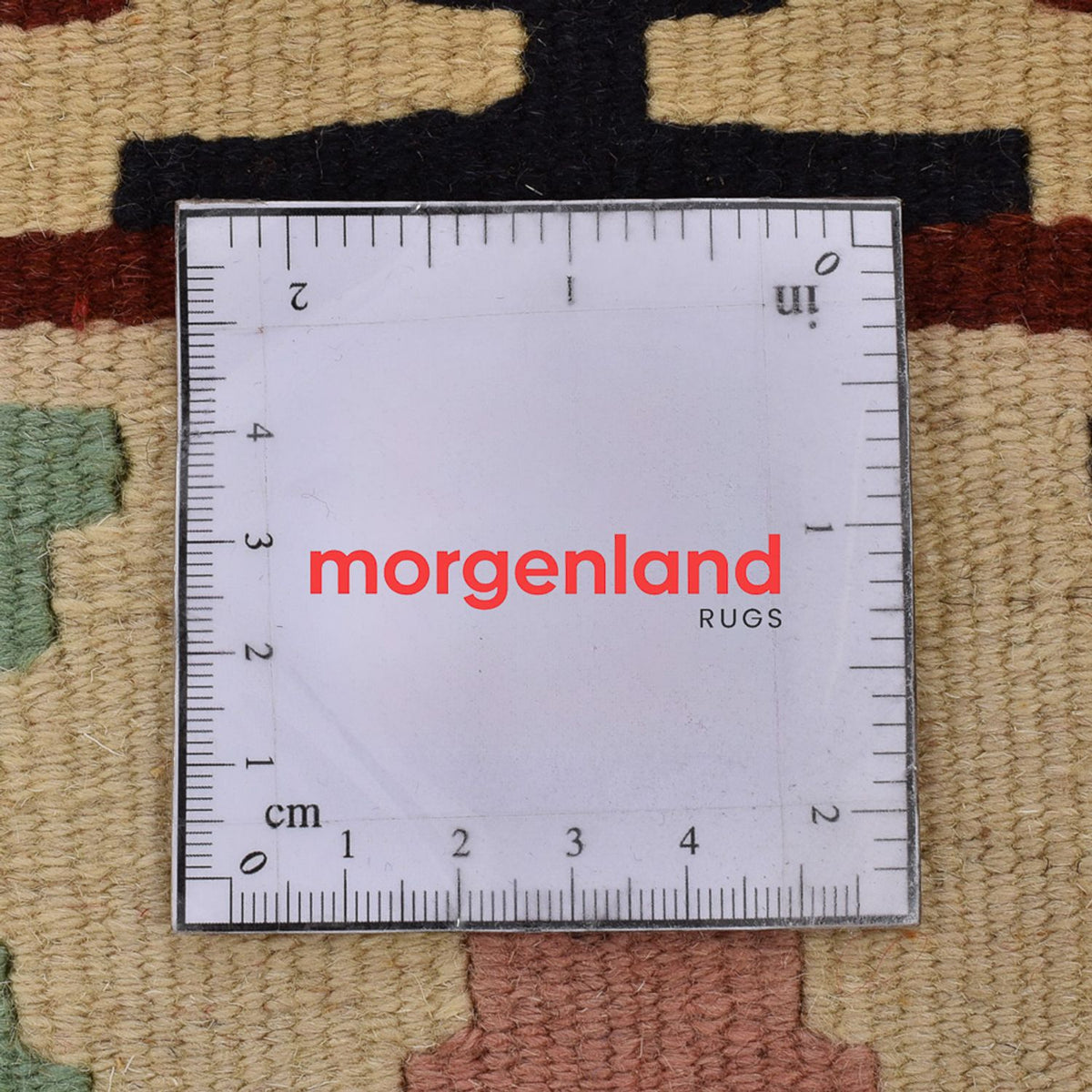 Kelim-tæppe - orientalsk - 148 x 110 cm - flerfarvet