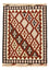 Kelim-tæppe - orientalsk - 146 x 110 cm - flerfarvet