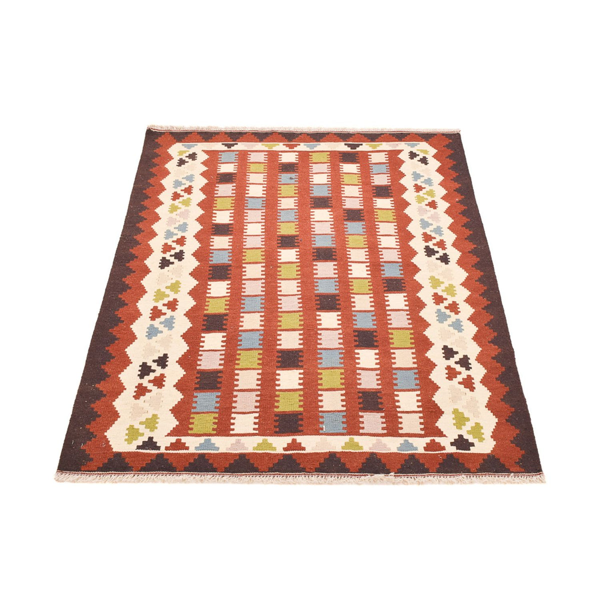 Kelim-tæppe - orientalsk - 150 x 100 cm - flerfarvet