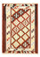Kelim-tæppe - orientalsk - 145 x 102 cm - flerfarvet