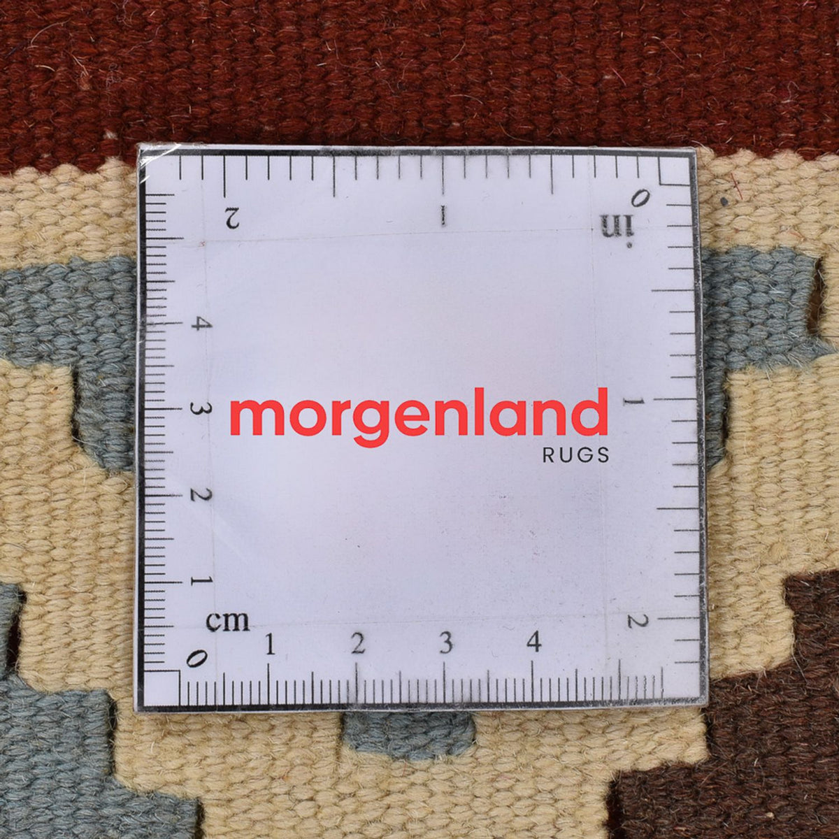 Kelim-tæppe - orientalsk - 145 x 104 cm - flerfarvet