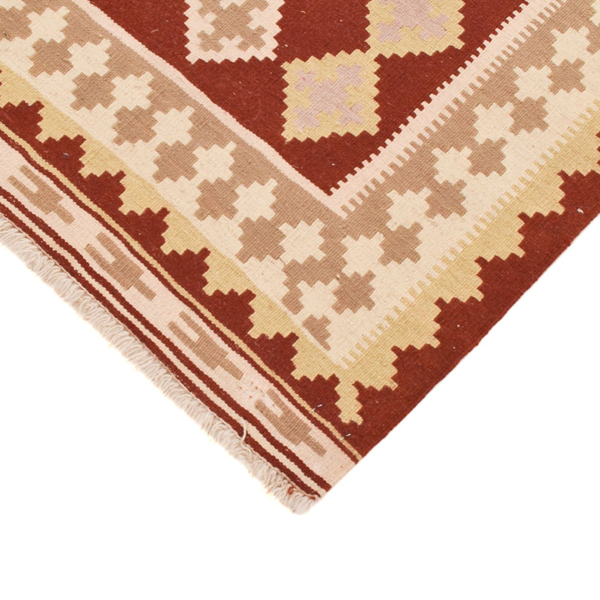 Kelim-tæppe - orientalsk - 153 x 108 cm - flerfarvet