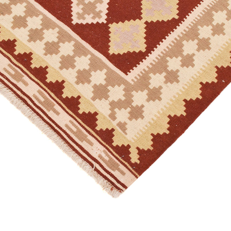 Kelim-tæppe - orientalsk - 153 x 108 cm - flerfarvet