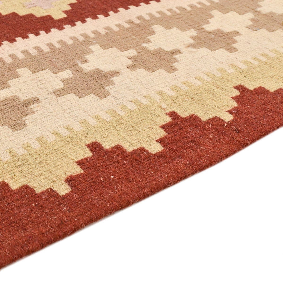 Kelim-tæppe - orientalsk - 153 x 108 cm - flerfarvet