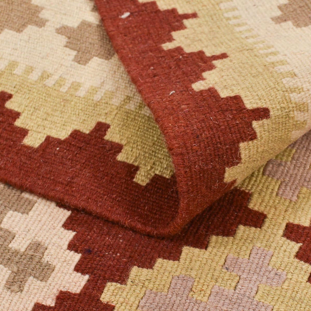 Kelim-tæppe - orientalsk - 153 x 108 cm - flerfarvet