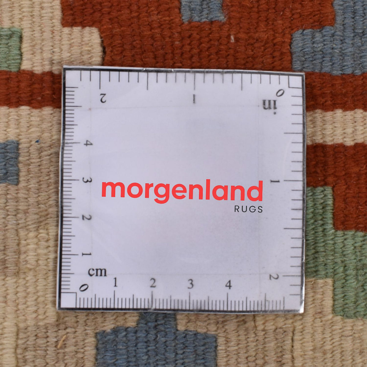 Kelim-tæppe - orientalsk - 142 x 107 cm - flerfarvet