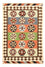 Kelim-tæppe - orientalsk - 146 x 98 cm - flerfarvet