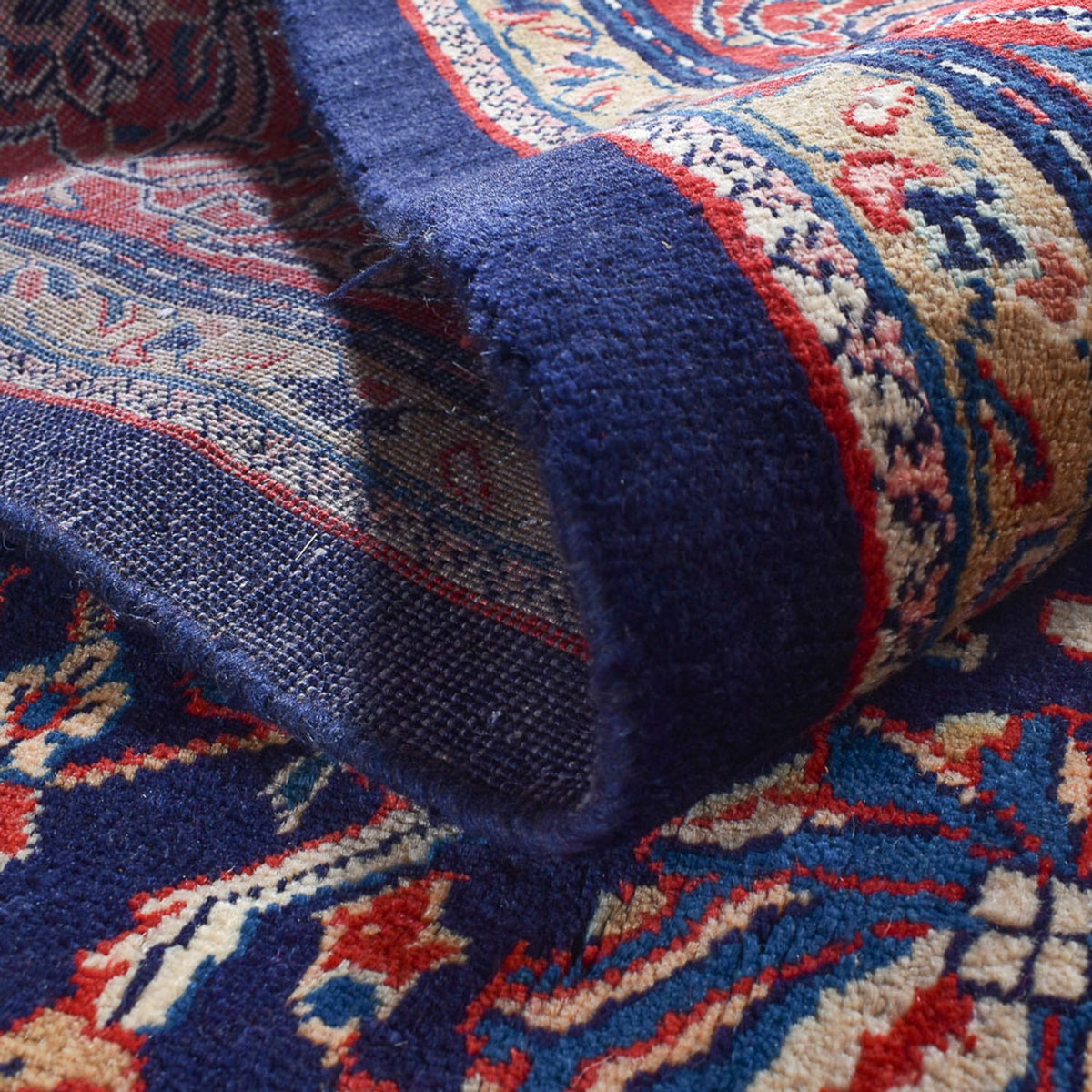 Persisk tæppe - Classic - 522 x 300 cm - mørkeblå