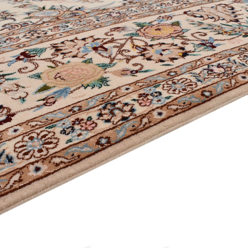Persisk tæppe - Nain - Premium - 303 x 203 cm - creme