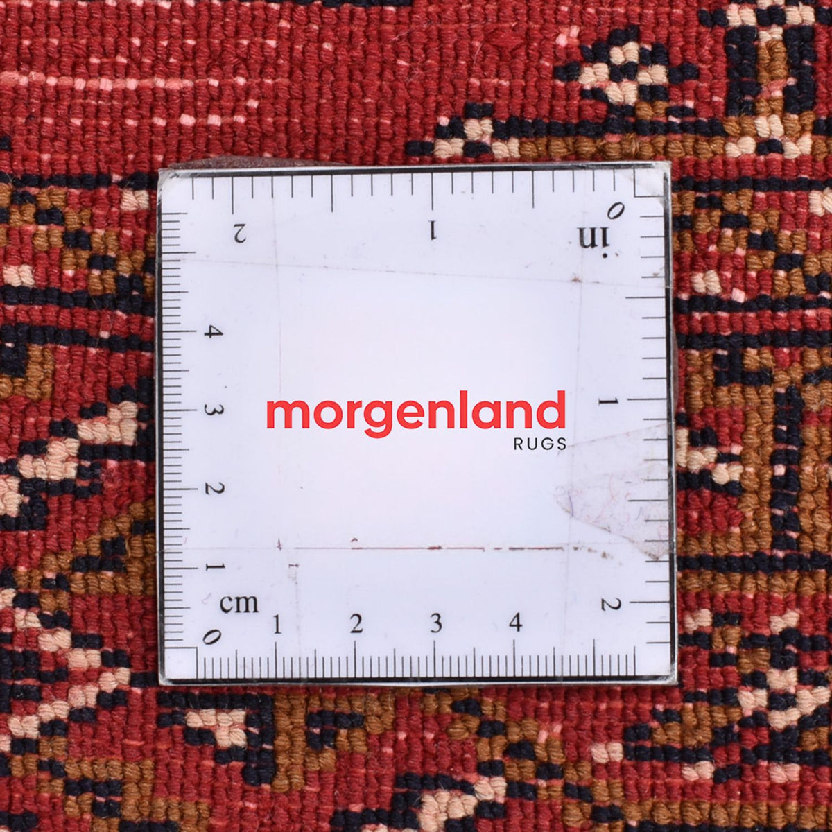 Løber Turkaman-tæppe - 369 x 86 cm - rød