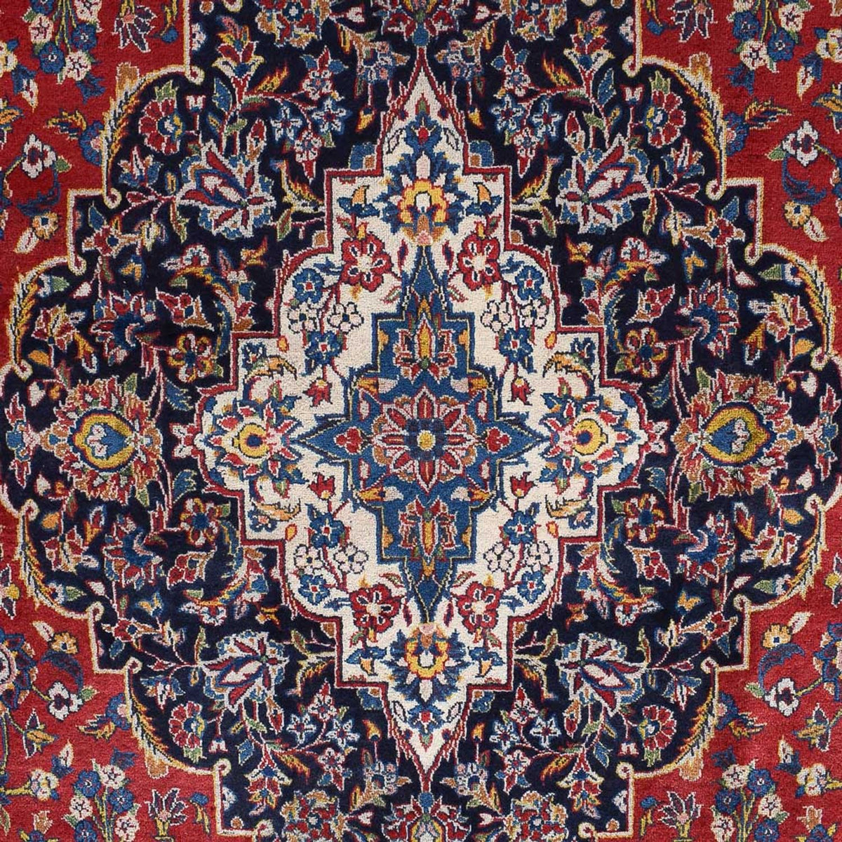 Persisk tæppe - Keshan - 482 x 295 cm - rød