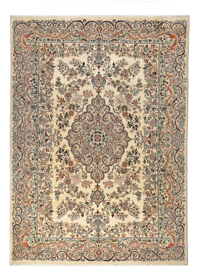 Kashmar Tæppe 240x338cm - Persisk tæppe - mørk beige