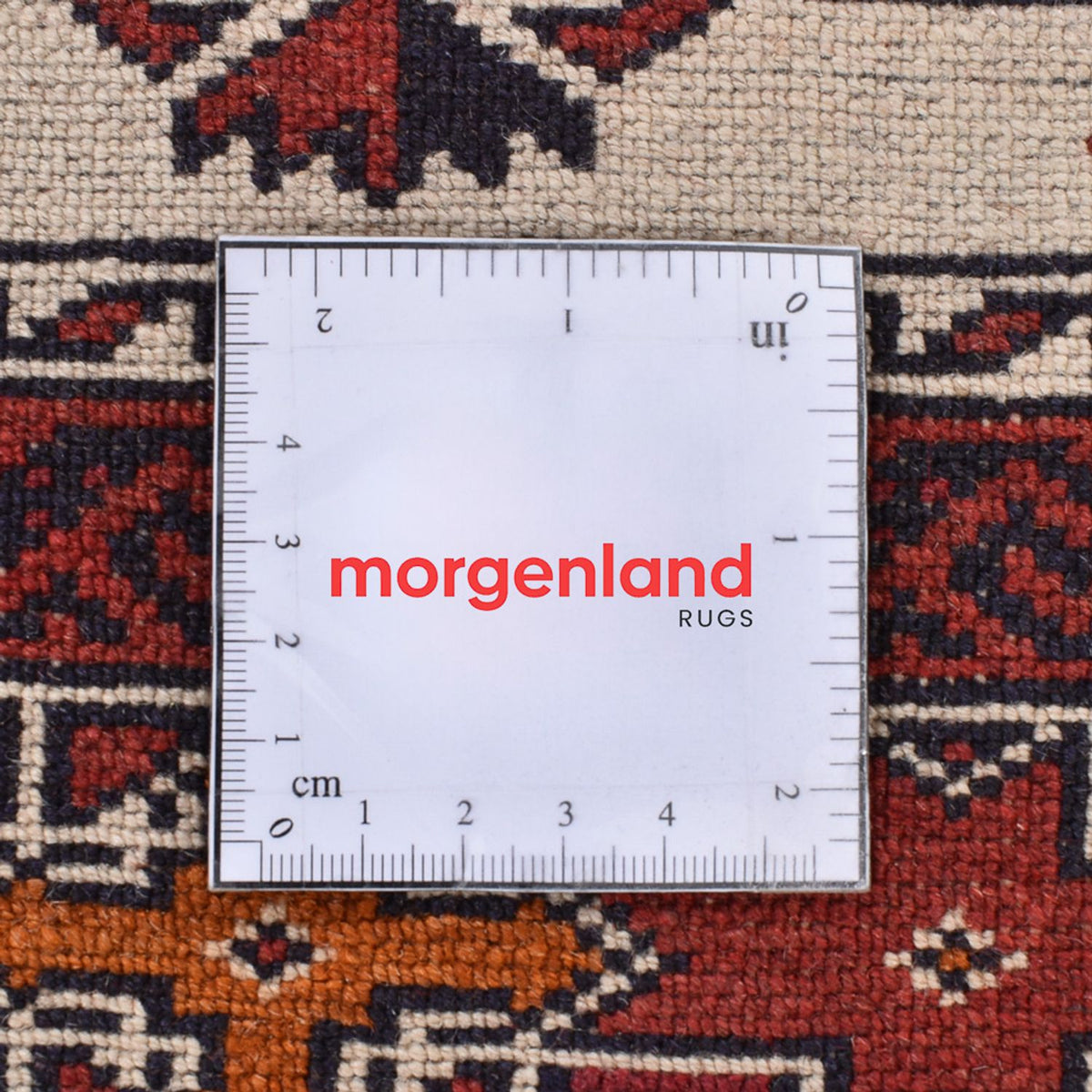 Turkaman-tæppe - 150 x 100 cm - flerfarvet