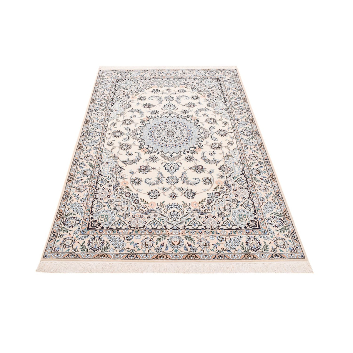 Persisk tæppe - Nain - Royal - 245 x 158 cm - creme