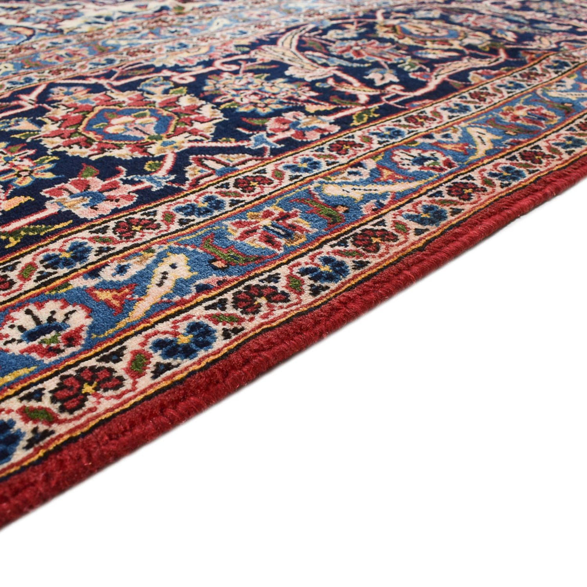 Persisk tæppe - Keshan - 459 x 306 cm - rød