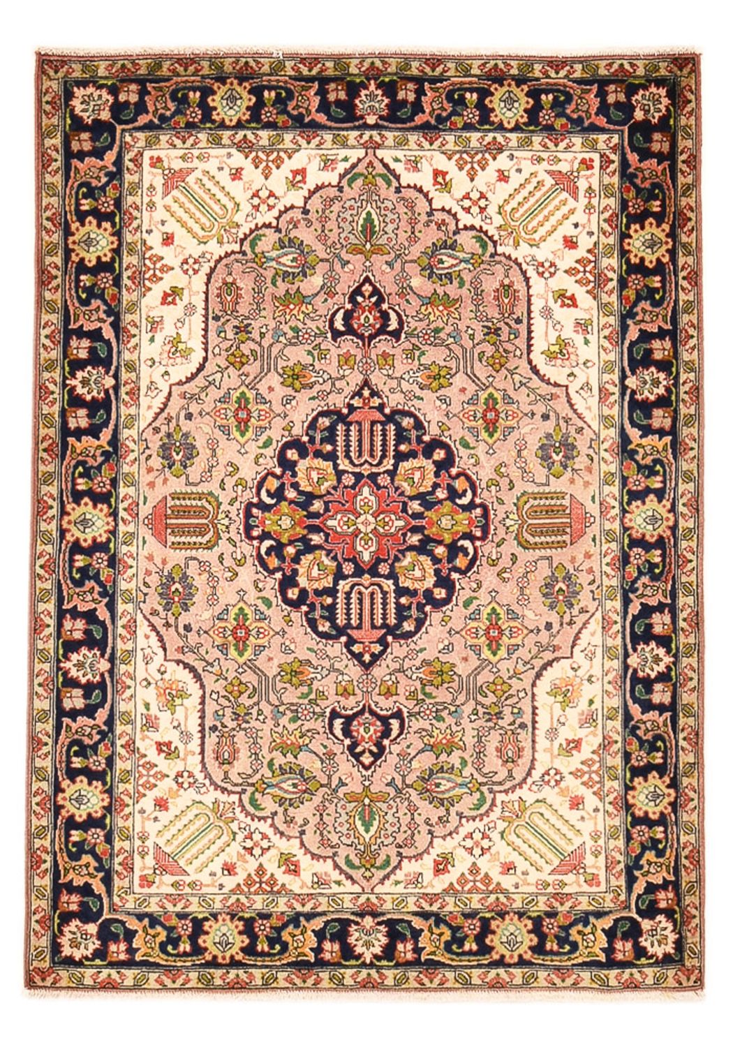 Persisk tæppe - Tabriz - 140 x 100 cm - beige