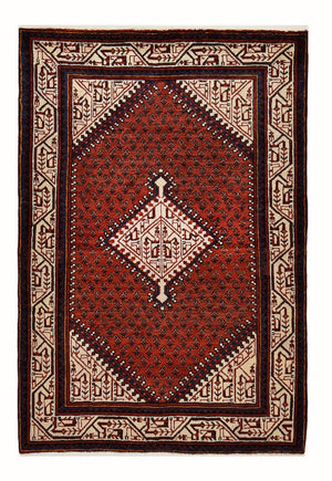 Persisk tæppe - Classic - 155 x 100 cm - rød
