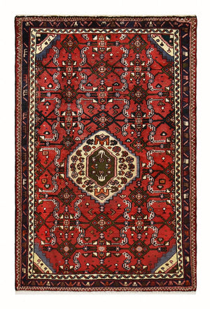 Persisk tæppe - Nomadisk - 151 x 99 cm - rød