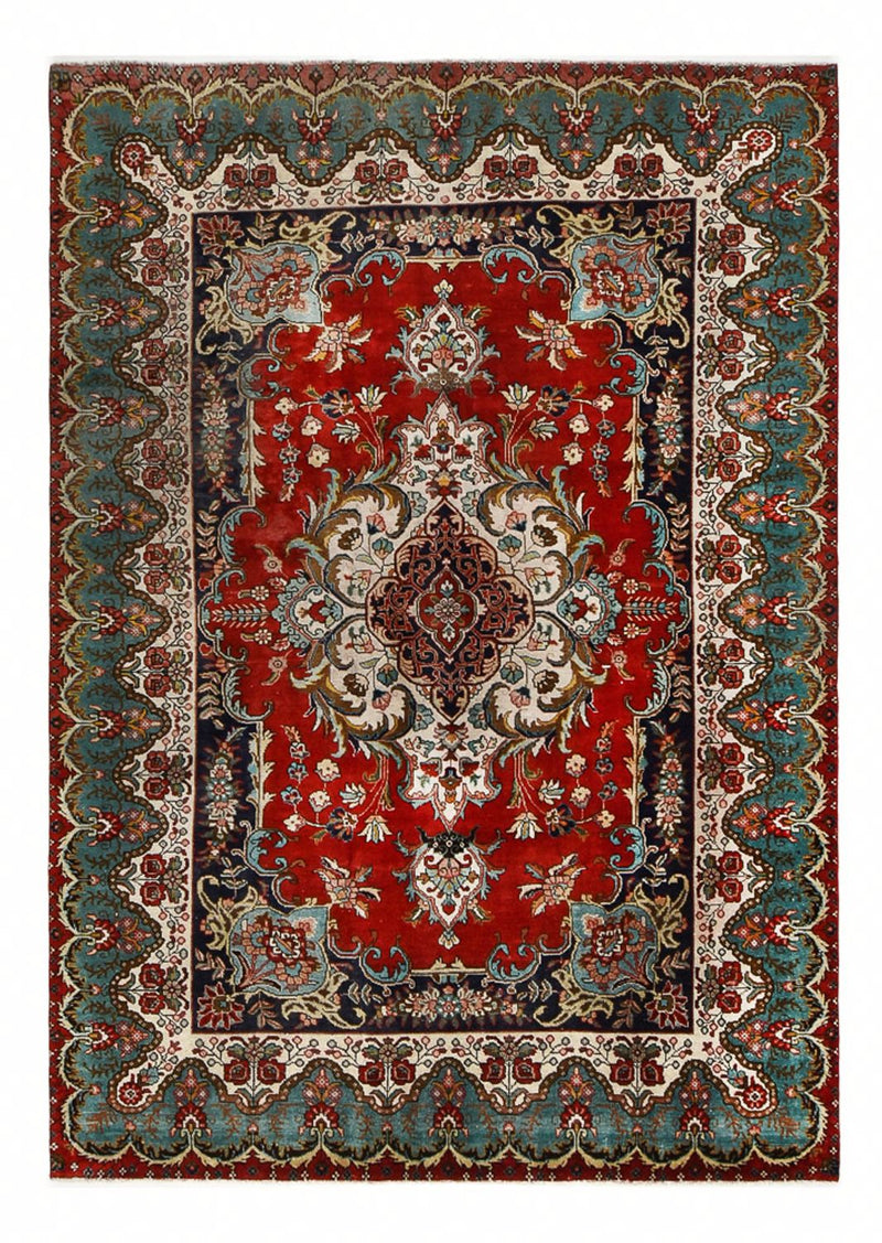 Persisk tæppe - Tabriz - 385 x 283 cm - rød