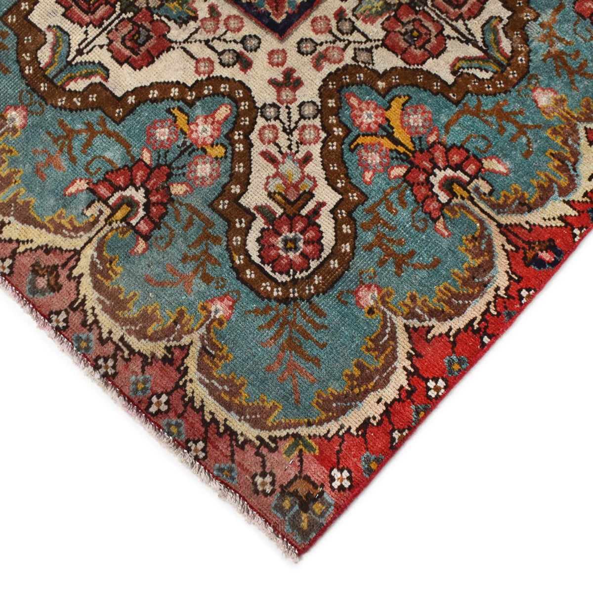 Persisk tæppe - Tabriz - 385 x 283 cm - rød