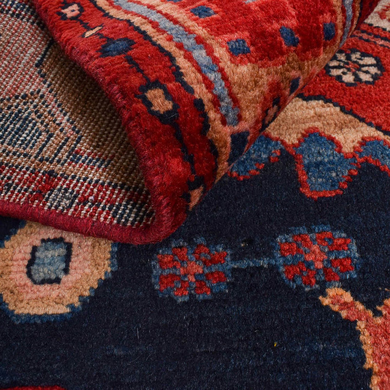 Persisk tæppe - Nomadisk - 191 x 118 cm - mørkeblå