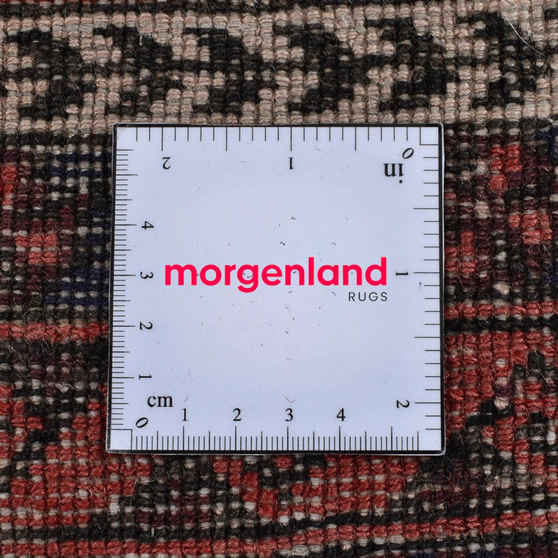 Løber Turkaman-tæppe - 219 x 114 cm - lysrød