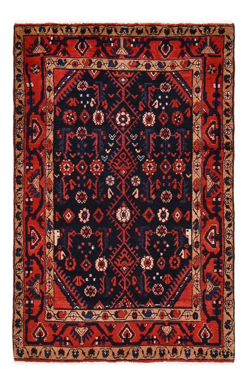 Persisk tæppe - Nomadisk - 173 x 111 cm - mørkeblå