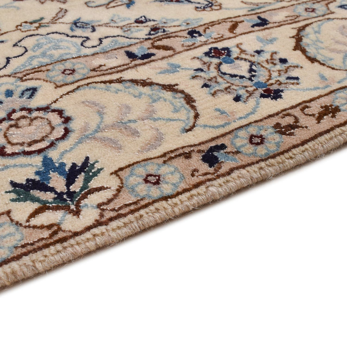 Persisk tæppe - Nain - Royal - 204 x 126 cm - beige