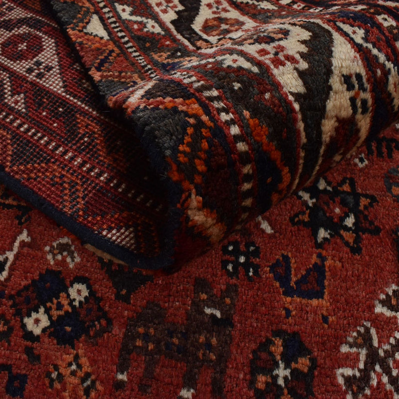 Persisk tæppe - Nomadisk - 281 x 178 cm - rød