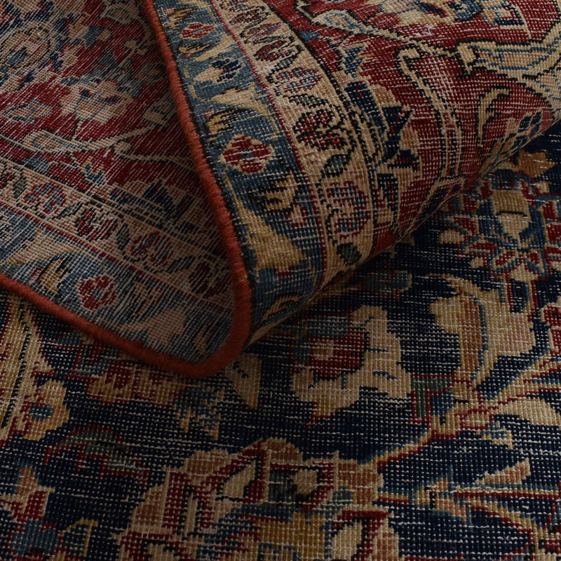 Vintage tæppe - 350 x 240 cm - lys brun