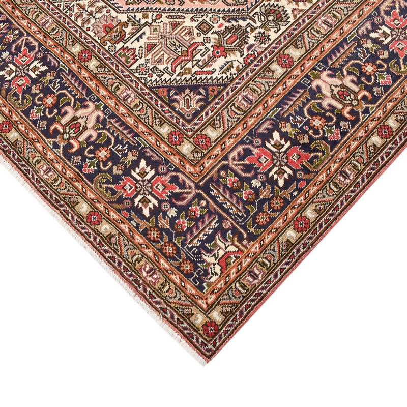 Persisk tæppe - Tabriz - 291 x 206 cm - lysrød