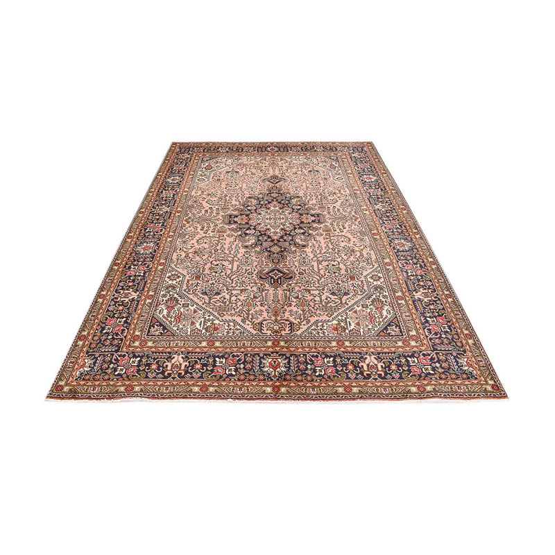 Persisk tæppe - Tabriz - 291 x 206 cm - lysrød